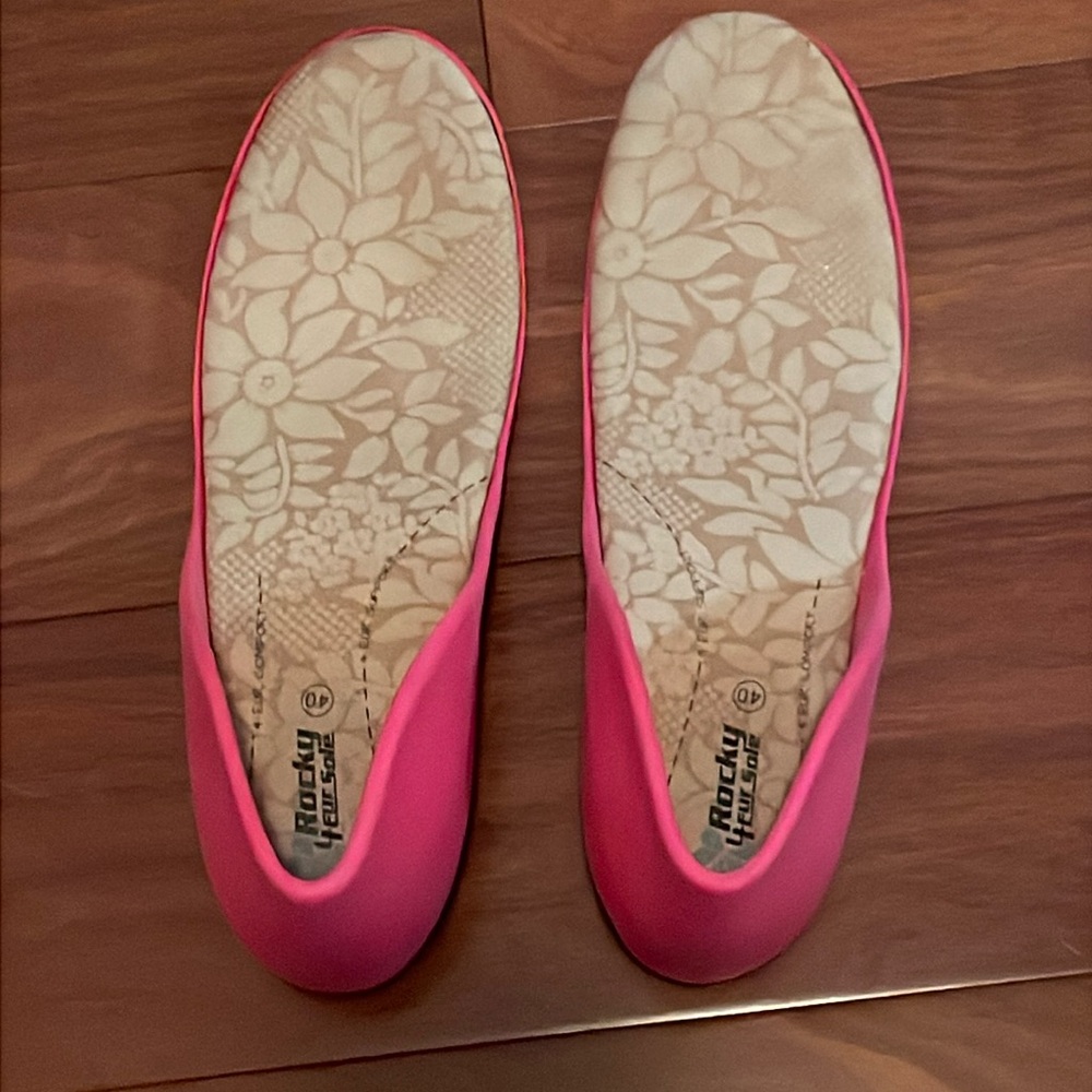 ROCKY Insoles 4EUR Sole Size 40 Clog Inserts Pink Comfort Removable Supportive